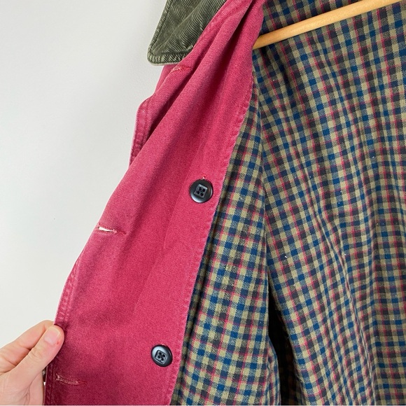 Vintage L.L. Bean Canvas Primaloft Flannel-Lined Barn Chore Coat - Picture 11 of 12